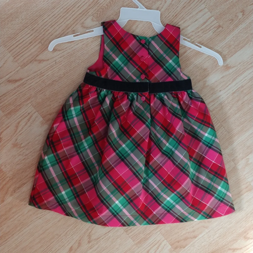 Plaid Dress - 12M